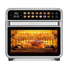 SEEDEEM 32QT Air Fryer Combo, 14-in-1 Extra Large Convection Oven with LED To...