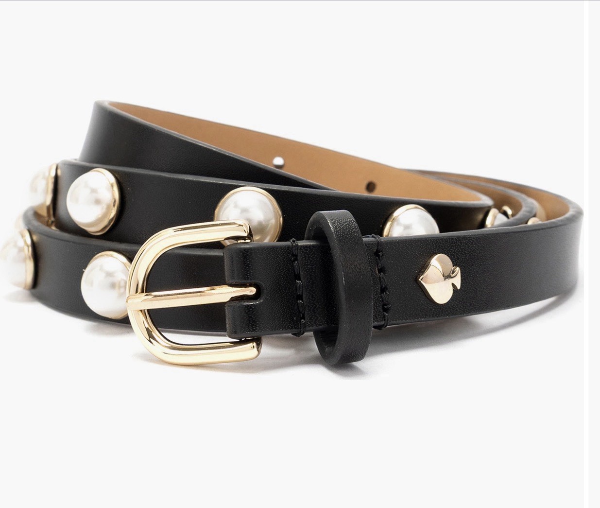 Kate Spade New York faux leather stud belt Medium