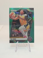 2024 Panini Prizm WNBA #46 Zia Cooke Green Prizms Los Angeles Sparks