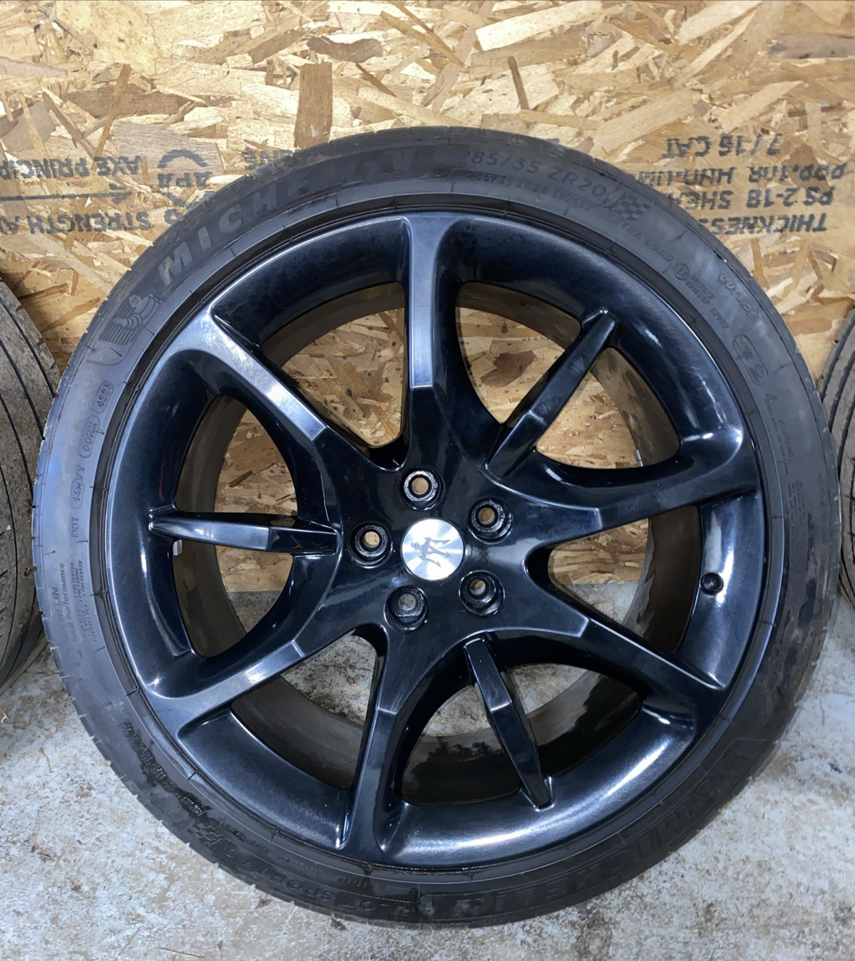 2010 Maserati Granturismo 20" Speedline 84072500 Staggered Wheel Set