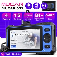MUCAR 632 Action Test Car OBD2 Diagnostic Scan Tool ABS SRS Engine Code Reader