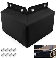 Boat Dock Bumper Guards, Marine-Grade Pads with Screws, for Dock Corner Bumper