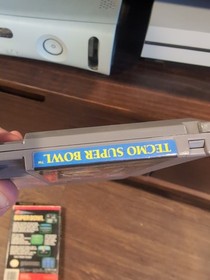 Tested Tecmo Super Bowl (Nintendo NES, 1991) CIB Styrofoam, Sleeve, Insert