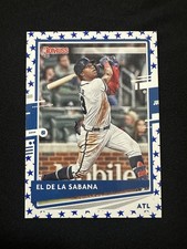 2020 Panini Donruss - Ronald Acuña Jr. #170 Independence Day Base
