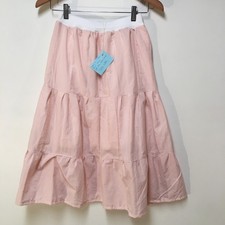 Skirt Girl L 10/12 Maxi Pink Ruffle Tier 100 Cotton Romantic Mom and Pop's Kids