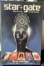 SEALED NEW Star Gate The Decision Maker Basic Card Set Sky Spread Game 1984
