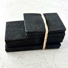 Billiards Cushion Rubber Facings End and Side Patch Set of 12 - 3.2mm