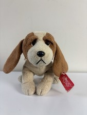 Russ Berrie Luv Pets SPUNKY Beagle Basset Hound Dog 10 Plush Tag