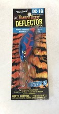 Worden Timber Tiger Deflector DC-16 PURPLE LIGHTNING Lure Factory Custom USA NEW