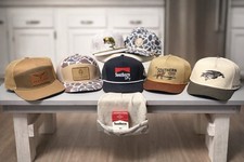 Southern String Hat Co Men's Adjustable Snapback & Beanie Lot, Outdoor, Fishing