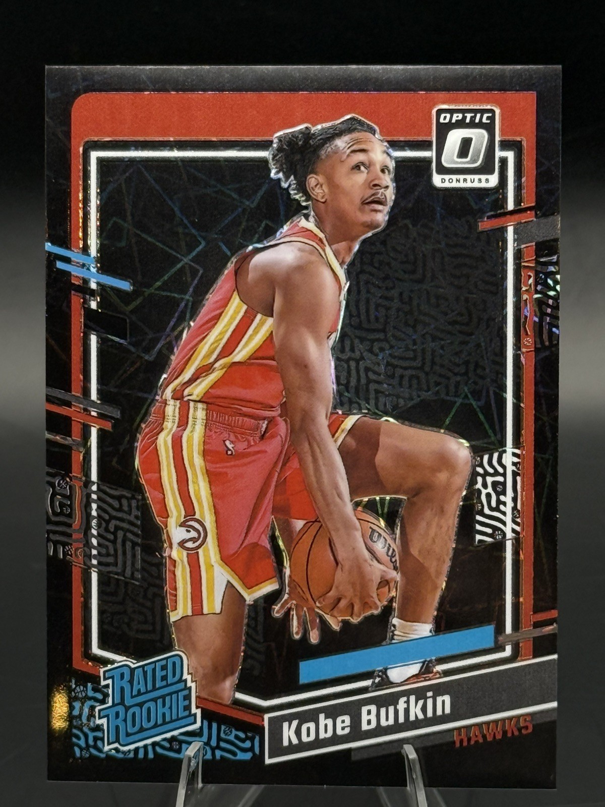 2023-24 Donruss Optic Kobe Bufkin Black Velocity /39 Prizm Rated Rookie Hawks 🔥