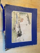 Fleischmann Uhrwerk-Eisenbahn-Set Lok Wagen u...
