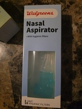 Walgreens  Nasal Aspirator For Ages: 0 to 12 Months  Includes Extra Tip