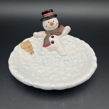 Snowman Soap Dish / Christmas / Frosty The Snowman/ Bathroom / Holiday Decor
