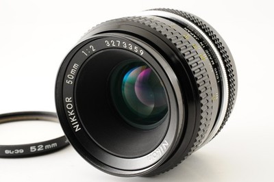 SALE【MINT】NIKON NIKKOR 50mm f2 Non Ai MF Standard Lens From JAPAN