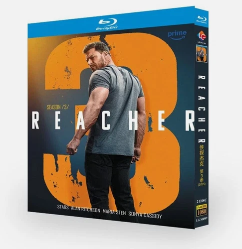 Reacher Season 3 (2025) 2-Discs 1080P All Region Free Box Set
