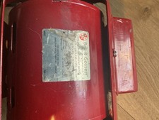 Bell & Gossett ALTERNATING CURRENT MOTOR 12 HP. 1725 R.P.M. 1 PH. 60hz 115 V