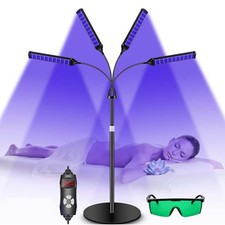 Beauty Tanning Light Sun Solarium Lamp Facial Body Tanner Bronzer Skin Timer UK