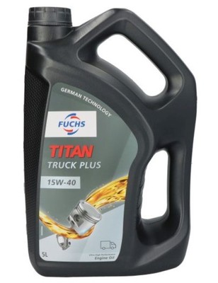 FUCHS Titan Truck Plus 15W-40 5 Liter Motoröl Öl Mineralisch Motorenöl