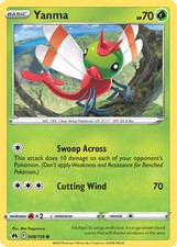 Yanma 8/159 Reverse Common Crown Zenith Pokemon Cards