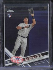 2017 Topps Chrome Baseball #169 Aaron Judge RC Rookie