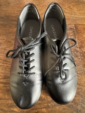 Capezio K360 Character Oxford Tap Shoe Children s Size 4M Black Style 343B
