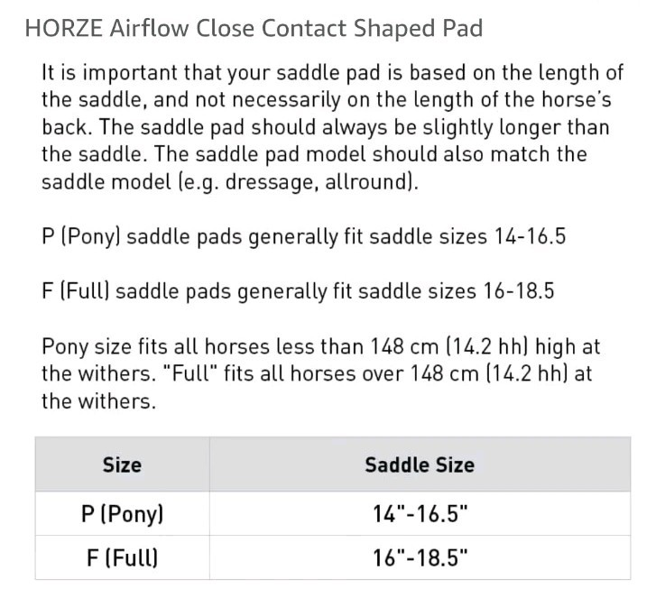 Horze Airflow Close Contact Shaped Pad - White - Horse,Saddle Pads-new with tags
