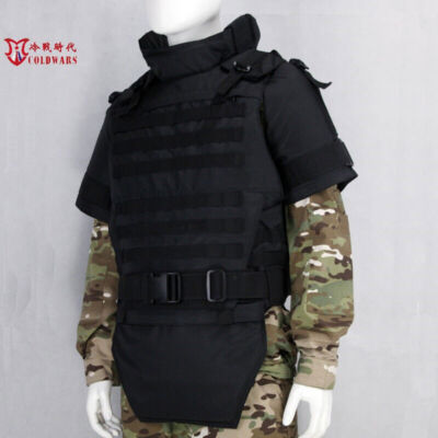 Reproduction Russian Bulletproof Tactical Vest Molle Combat Training Vest Black