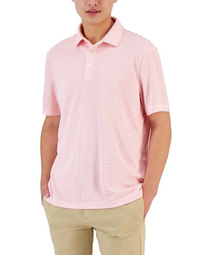 XANDER ZHOU 24SS Knit Polo Shirt, Size 46, Polyester, Black 
