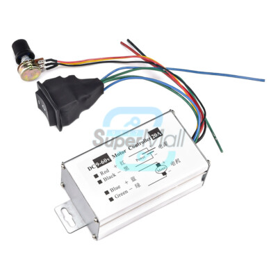 High Power Pulse Motor Driver PWM Control Board DC Motor Speed Governor 9-60V