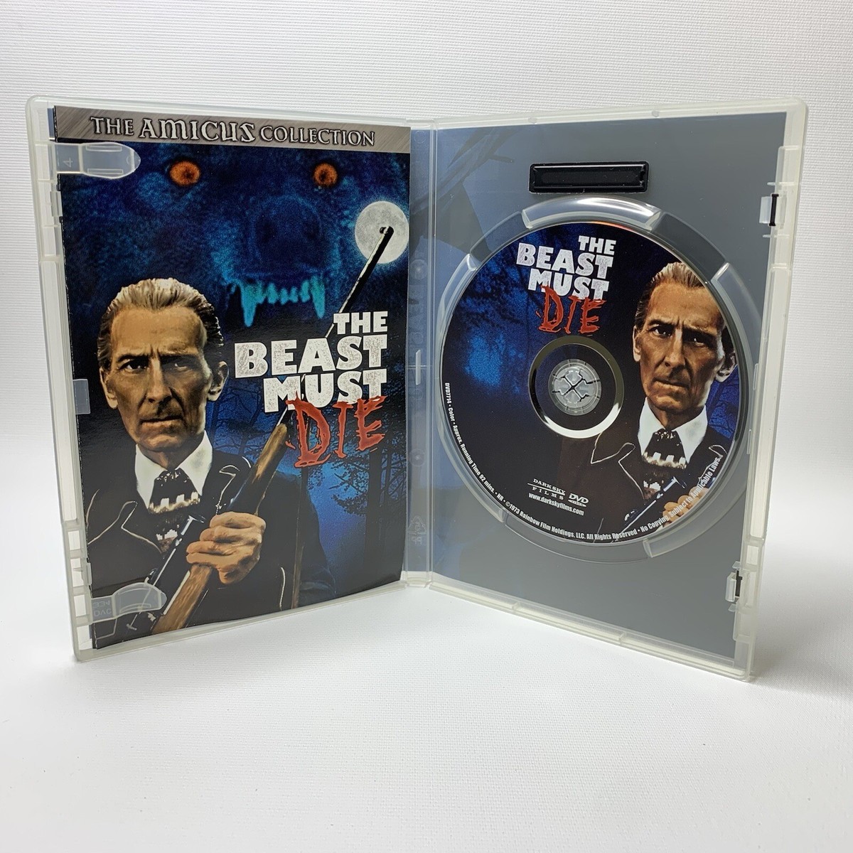 The Beast Must Die DVD 1974 Widescreen Werewolf Cult Horror Amicus