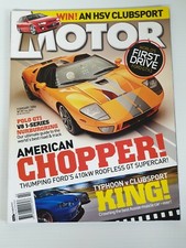  Motor February 2006 Ford GT - FPV Typhoon v HSV Clubsport - BMW M6 v CLS 55