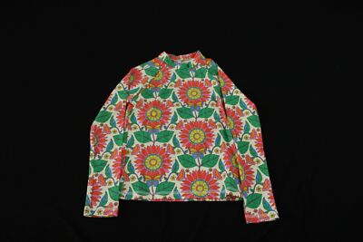 Mini Boden Girl's Printed Long Sleeve Rash Guard EJ3 Multicolor 9-10 Yrs NWT