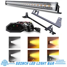 52inch Led Light Bar Combo Led Work Lamp Offroad For Wrangler JK 2007-2017