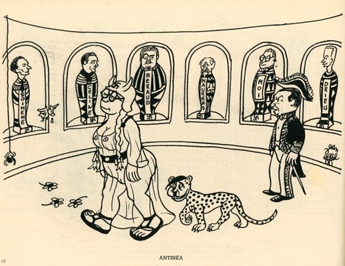 Jours sans Alboches by Jean Effel 1945 French Post-War Satire Cartoons - Picture 3 of 8
