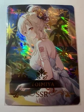 YOIMIYA Genshin Impact SSR Goddess Story Anime Waifu Card Girl Doujin ACG