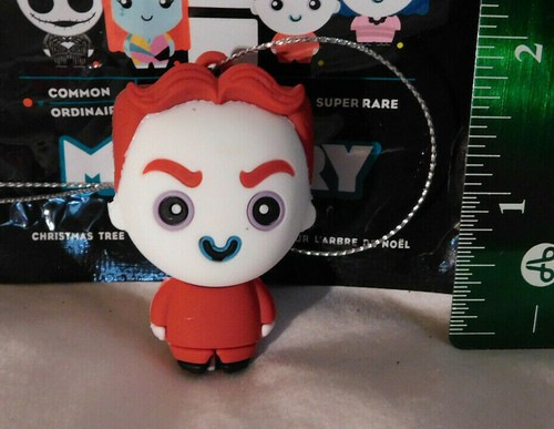 SCARY TEDDY Figural Keyring Keychain Nightmare Before Christmas NBC S 1 Monogram - Picture 6 of 9