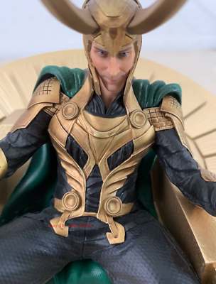 Iron Studios MARCAS42221-10 CCXP The Infinity Saga Loki On Throne