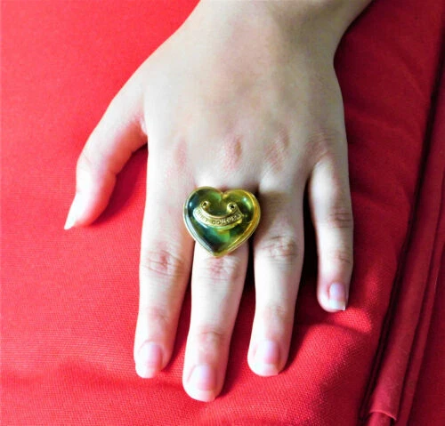 Anillos de moda de resina Juicy Couture