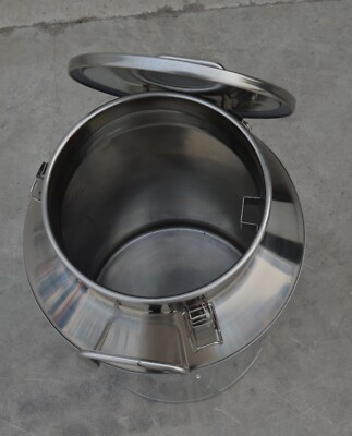 15.8 Gallon Stainless Steel Milk Pail Wine Storage and Transportation Dia.26.5''
