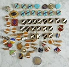 LOT OF 70 ENAMEL BADGES