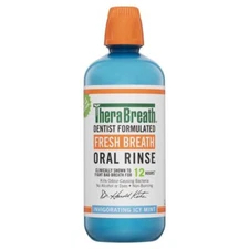 Therabreath Icy Mint Oral Rinse 1 Litre