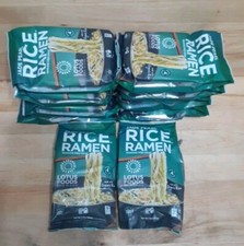 10CT: LOTUS FOODS Gourmet Organic JADE PEARL Rice Ramen Noodle WAKAME MISO SOUP