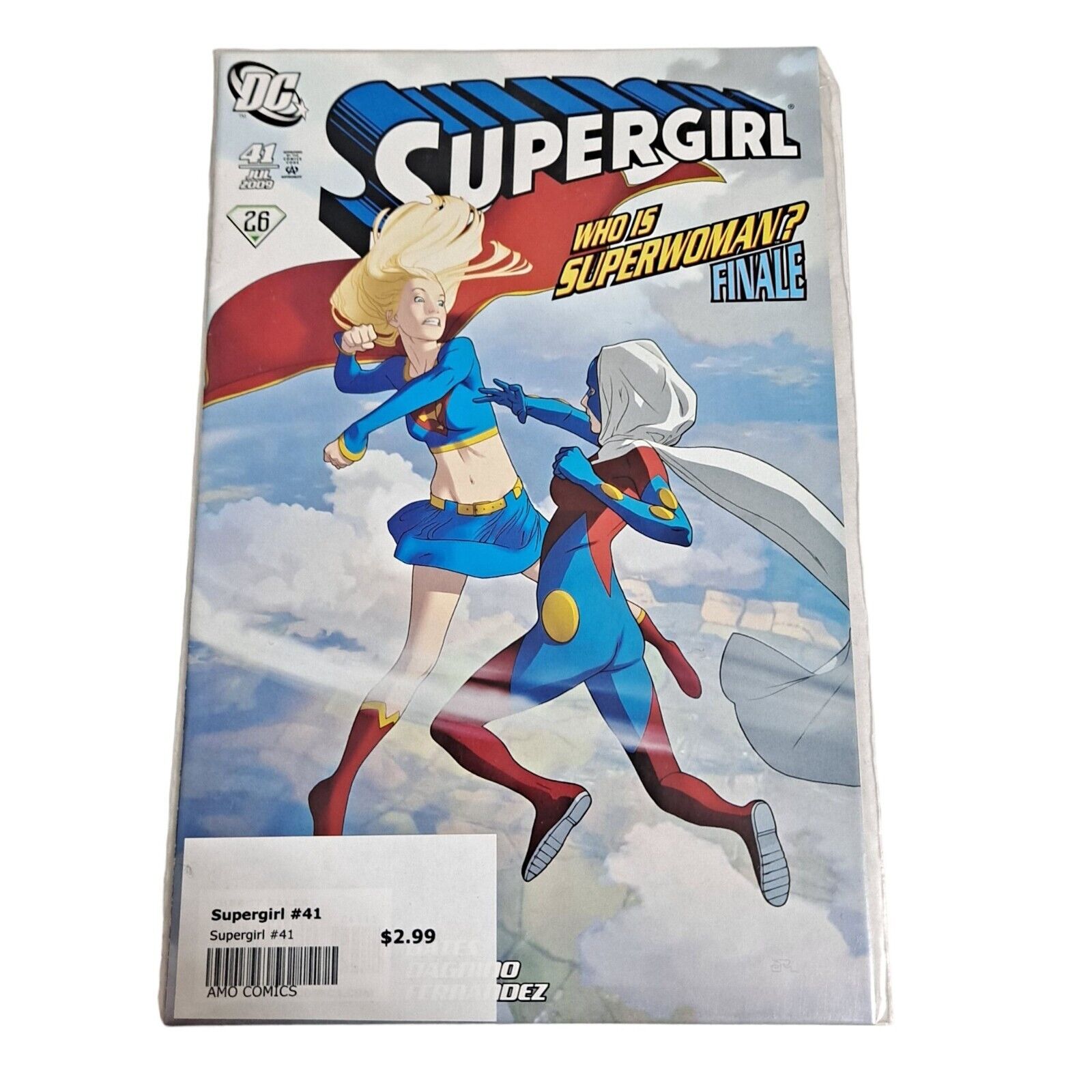 Supergirl Comic Book 41 DC Comics Gates Dagnino Fernandez July 2009