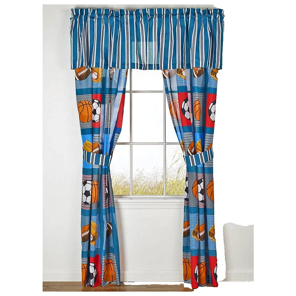 Cortinas y cortinas para ventana novedosas de mezcla de algodón