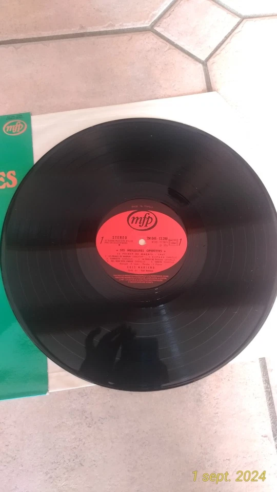 disque vinyle 33 tours LUIS MARIANO ses meilleures operettes - Photo 4/4