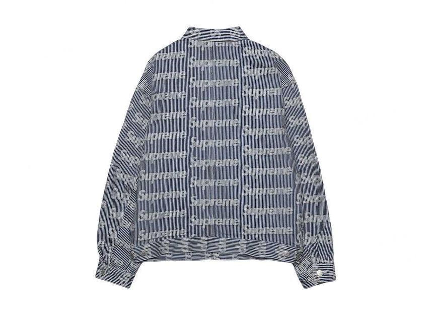 Supreme Denim Chore Trucker Jacket Stripe | eBay Supreme Denim Chore Trucker Jacket Stripe | eBay