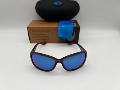 NEW COSTA DEL MAR seadrift urchin sunglasses in blue mirror 580g COSTA DEL MAR urchin/blue mirror SEADRIFT polarized 580G  main image 2