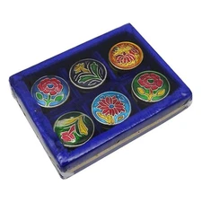 Chakra Natural Soild Perfume Unisex Long lasting Body Fragrance 6 Pack 4gm Each