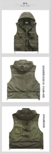 Outdoor multi-pocket photographer fishing vest volunteer tooling vest - Picture 3 of 11
